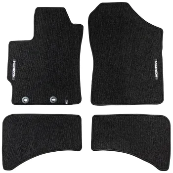 Welurowe dywaniki podłogowe pasują do Toyota Yaris IV od 2020 Hatchback, Hybryda (HEV)