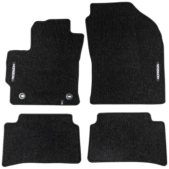 Welurowe dywaniki podłogowe pasują do Toyota Corolla XII od 2018 Hybryda (HEV)