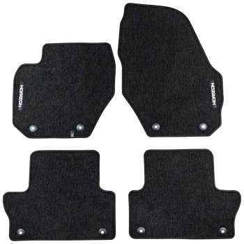 Welurowe dywaniki podłogowe pasują do Volvo XC60 I 2008-2014 przed liftingiem