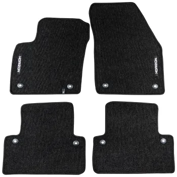 Welurowe dywaniki podłogowe pasują do Volvo C30 2006-2012 Hatchback