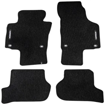 Welurowe dywaniki podłogowe pasują do Skoda Octavia II 2004-2013