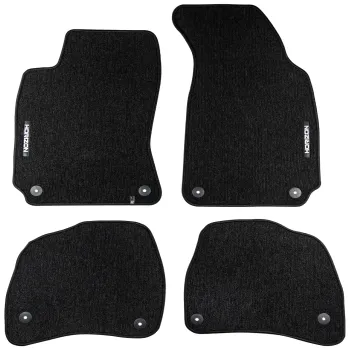 Welurowe dywaniki podłogowe pasują do Volkswagen Passat B5 1996-2005