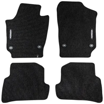 Welurowe dywaniki podłogowe pasują do SEAT Ibiza IV 2008-2017