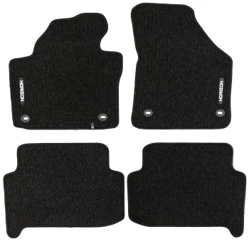 Welurowe dywaniki podłogowe pasują do Volkswagen Touran I 2003-2015
