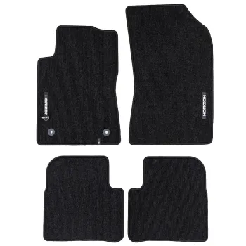 Welurowe dywaniki podłogowe pasują do Citroen C3 III 2016-2024 Hatchback