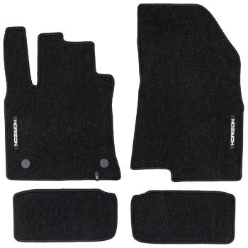 Welurowe dywaniki podłogowe pasują do Dacia Sandero III od 2020 Hatchback