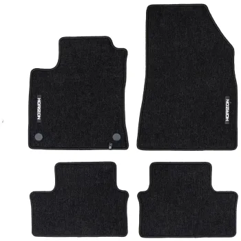 Welurowe dywaniki podłogowe pasują do Renault Clio V od 2019 Hatchback