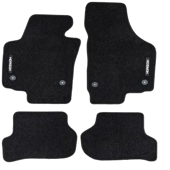 Welurowe dywaniki podłogowe pasują do SEAT Leon II 2005-2012 Hatchback