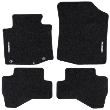 Welurowe dywaniki podłogowe pasują do Citroen C1 I 2005-2014 Hatchback