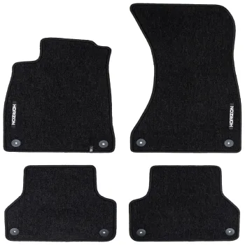 Welurowe dywaniki podłogowe pasują do Audi A4 B9 2015-2023