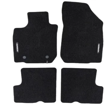 Welurowe dywaniki podłogowe pasują do Dacia Logan I 2008-2014