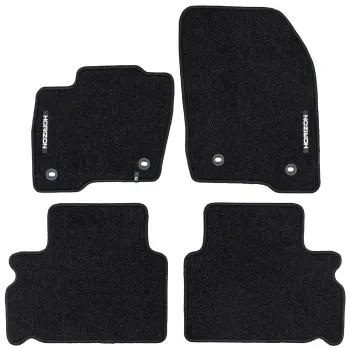 Welurowe dywaniki podłogowe pasują do Ford Galaxy II 2006-2015 1 i 2 rząd siedzeń