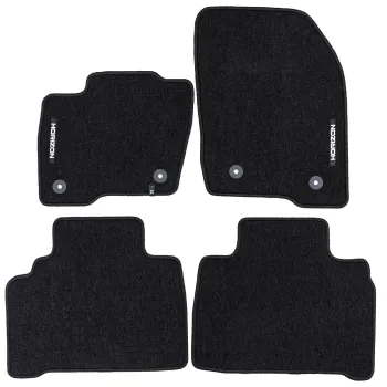 Welurowe dywaniki podłogowe pasują do Ford Galaxy III 2015-2023 1 i 2 rząd siedzeń