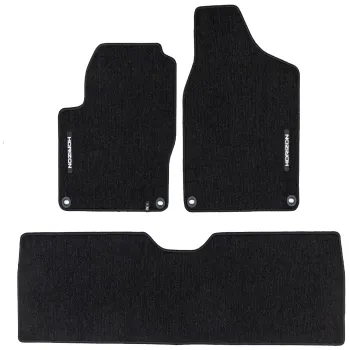 Welurowe dywaniki podłogowe pasują do Ford Galaxy I 1995-2006 1 i 2 rząd siedzeń