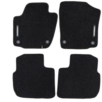 Welurowe dywaniki podłogowe pasują do SEAT Toledo IV 2012-2019 Liftback