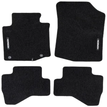 Welurowe dywaniki podłogowe pasują do Peugeot 107 2010-2014 Hatchback, po liftingu