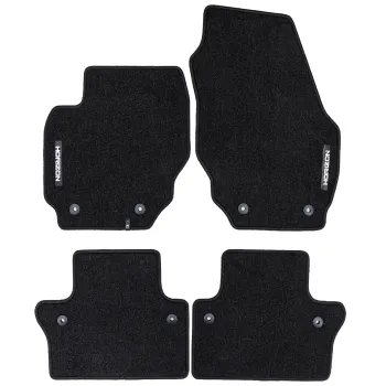 Welurowe dywaniki podłogowe pasują do Volvo V70 III 2007-2016 Kombi