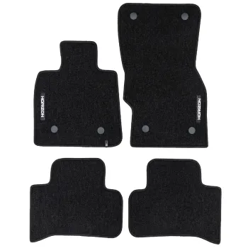 Welurowe dywaniki podłogowe pasują do Alfa Romeo Stelvio od 2016