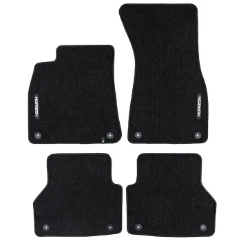 Welurowe dywaniki podłogowe pasują do Audi A6 C8 od 2018