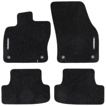 Welurowe dywaniki podłogowe pasują do Audi Q2 2016-2020 Crossover, przed liftingiem