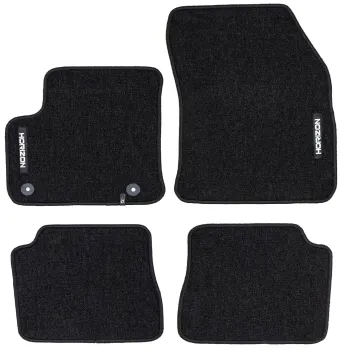 Welurowe dywaniki podłogowe pasują do Citroen e-C4 od 2020 Hatchback