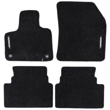 Welurowe dywaniki podłogowe pasują do Citroen C5 Aircross od 2017 1 i 2 rząd siedzeń