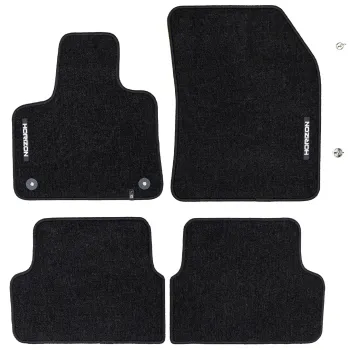 Welurowe dywaniki podłogowe pasują do DS 7 Crossback od 2017