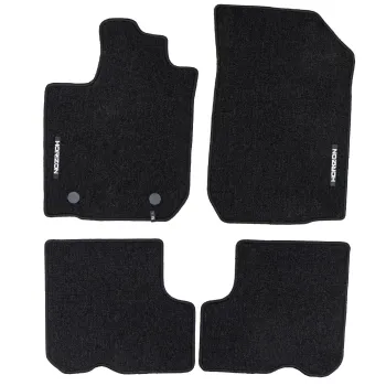 Welurowe dywaniki podłogowe pasują do Dacia Logan II 2012-2020