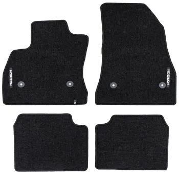 Welurowe dywaniki podłogowe pasują do Fiat 500L 2012-2022 po liftingu