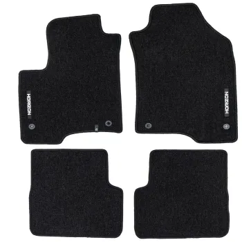 Welurowe dywaniki podłogowe pasują do Fiat Panda III od 2020 Hatchback, Hybryda (HEV)