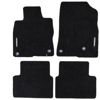 Welurowe dywaniki podłogowe pasują do Honda Civic XI od 2021 Hybryda (HEV)