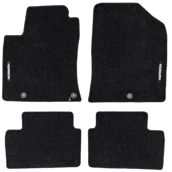 Welurowe dywaniki podłogowe pasują do Hyundai i30 III od 2017 Hybryda (HEV)