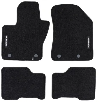 Welurowe dywaniki podłogowe pasują do Jeep Compass II od 2016