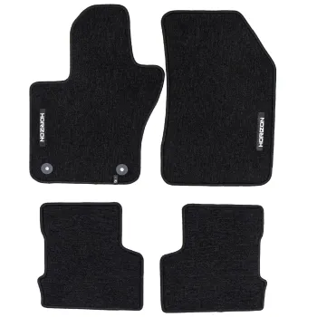 Welurowe dywaniki podłogowe pasują do Jeep Renegade od 2014 po liftingu, stopery po stronie kierowcy, rozstaw między środkami stoperów 24cm