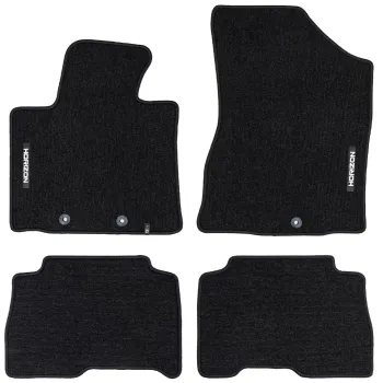 Welurowe dywaniki podłogowe pasują do Kia Sorento III 2014-2020 1 i 2 rząd siedzeń