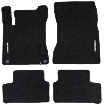 Welurowe dywaniki podłogowe pasują do Mercedes-Benz Klasa A V177 od 2018 Sedan