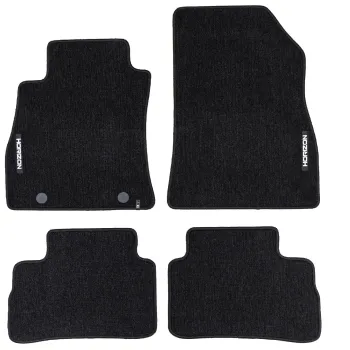 Welurowe dywaniki podłogowe pasują do Nissan Juke I 2010-2019 Crossover