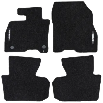 Welurowe dywaniki podłogowe pasują do Nissan Leaf II od 2017 Hatchback
