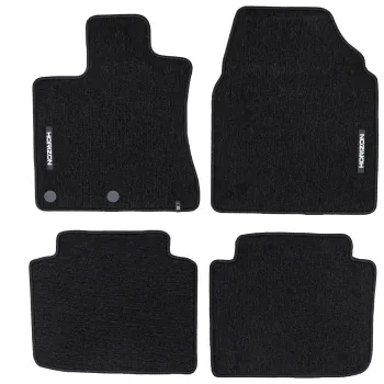 Welurowe dywaniki podłogowe pasują do Nissan Qashqai I 2006-2013 Crossover, wersja +2