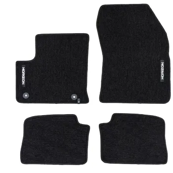 Welurowe dywaniki podłogowe pasują do Opel Corsa-e od 2019 Hatchback