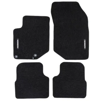 Welurowe dywaniki podłogowe pasują do Peugeot 2008 II od 2019 Crossover