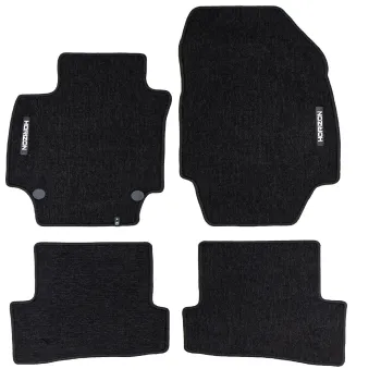 Welurowe dywaniki podłogowe pasują do Renault Captur I 2013-2019 Crossover