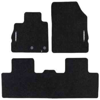 Welurowe dywaniki podłogowe pasują do Renault Scenic IV 2016-2022