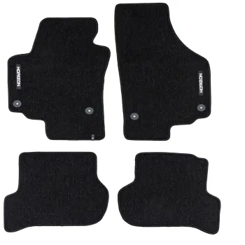 Welurowe dywaniki podłogowe pasują do SEAT Altea 2008-2015 po liftingu