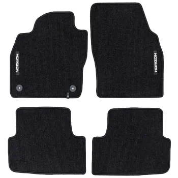 Welurowe dywaniki podłogowe pasują do SEAT Ibiza V od 2017 Hatchback