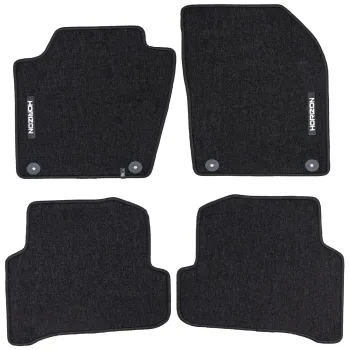 Welurowe dywaniki podłogowe pasują do Skoda Fabia III 2014-2022