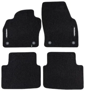 Welurowe dywaniki podłogowe pasują do Skoda Scala od 2019 Hatchback