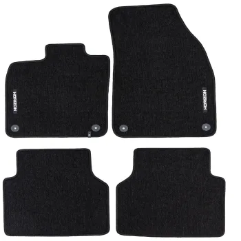 Welurowe dywaniki podłogowe pasują do Skoda Enyaq iV od 2020 Crossover