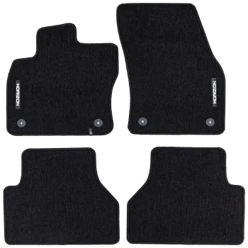 Welurowe dywaniki podłogowe pasują do Volkswagen Caddy IV od 2020