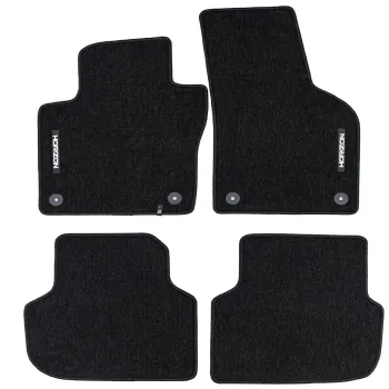 Welurowe dywaniki podłogowe pasują do Volkswagen Jetta VI 2010-2018 Sedan